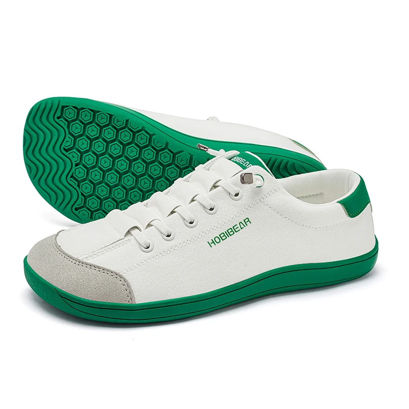 Scarpe a piedi nudi da uomo da donna HOBIBEAR |   Goccia zero |   Scarpe da passeggio minimaliste con scarpe da ginnastica casual in tela con punta larga