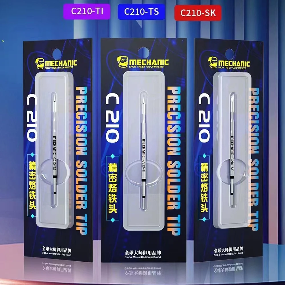 メカニック C210 はんだごてのヒント 210 ヒント T210-A T210-NA Sugon T26/T26D はんだハンドルはんだステーション溶接チップ