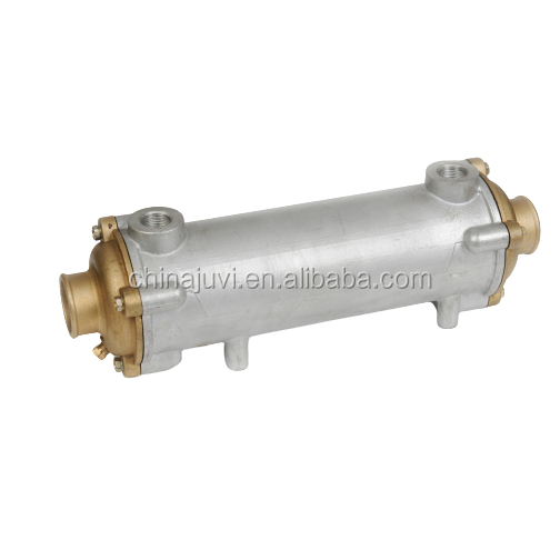 เครื่องแลกเปลี่ยนความร้อนแบบท่อแกนเย็นน้ำมันเกียร์135A ทะเล