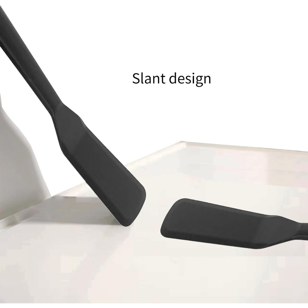 1PC Silikon Spatel Ei Omelett Crepe Brownie Dünne Gummi Spatel Set für Antihaft-Kochgeschirr