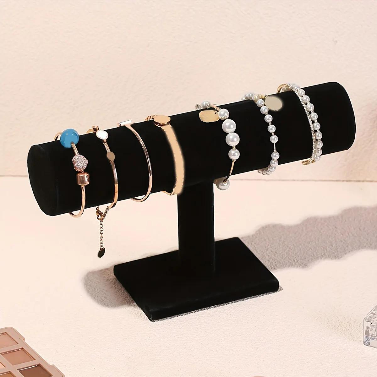 1pc T-shaped bracelet stand, bracelet and necklace display stand, watch storage stand, desktop vertical jewelry stand