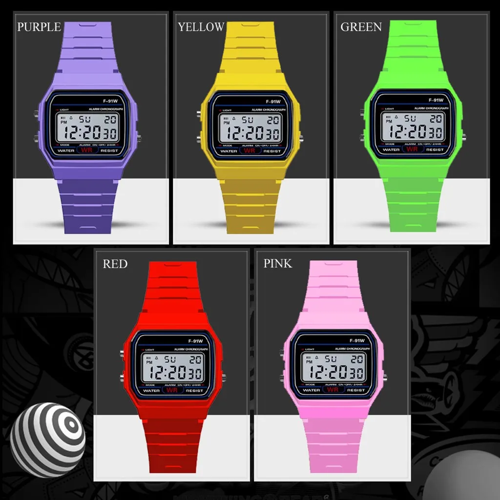 ผู้ชายหรูหรา Analog Digital Military Armys กีฬา LED กันน้ํานาฬิกาข้อมือเด็กนาฬิกาเด็กสร้อยข้อมือนาฬิกาปลุกผู้หญิงนาฬิกา