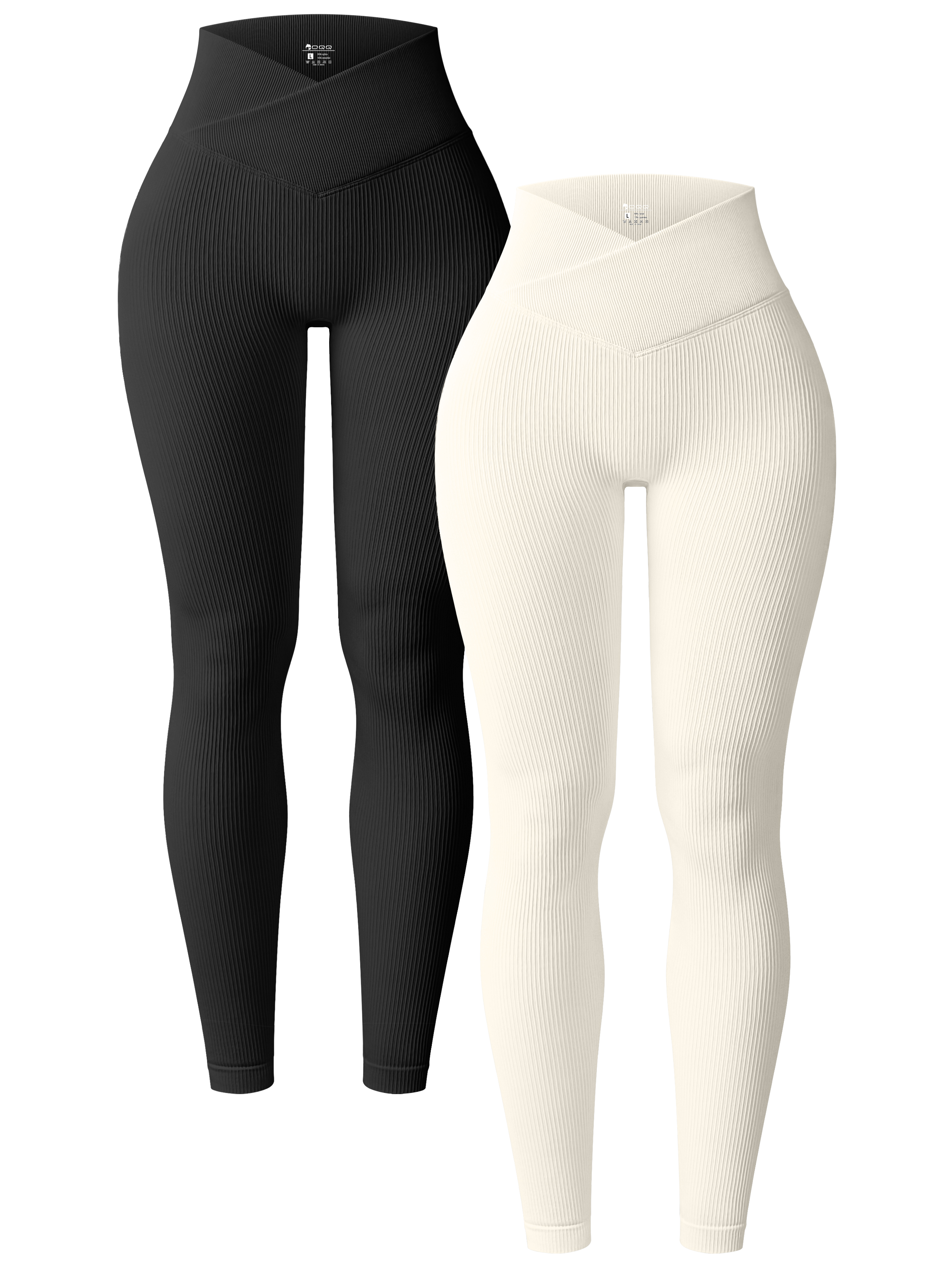 OQQ Venta caliente V cintura Fitness pantalones levantamiento de glúteos mujeres entrenamiento Leggings