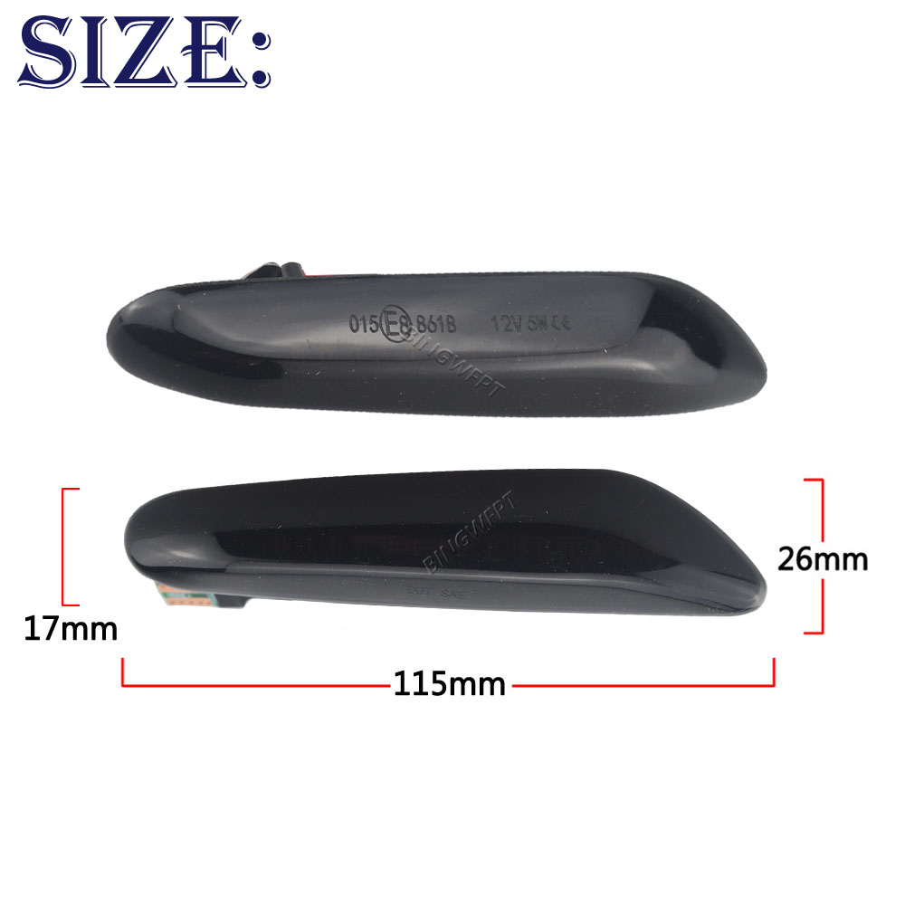 Высококачественный динамический светодиодный фонарь на крыло, боковой габаритный фонарь для BMW E60 E61 E90 E91 E87 E81 E83 E84 E88 E92 E93 E82 E46 1 3 5