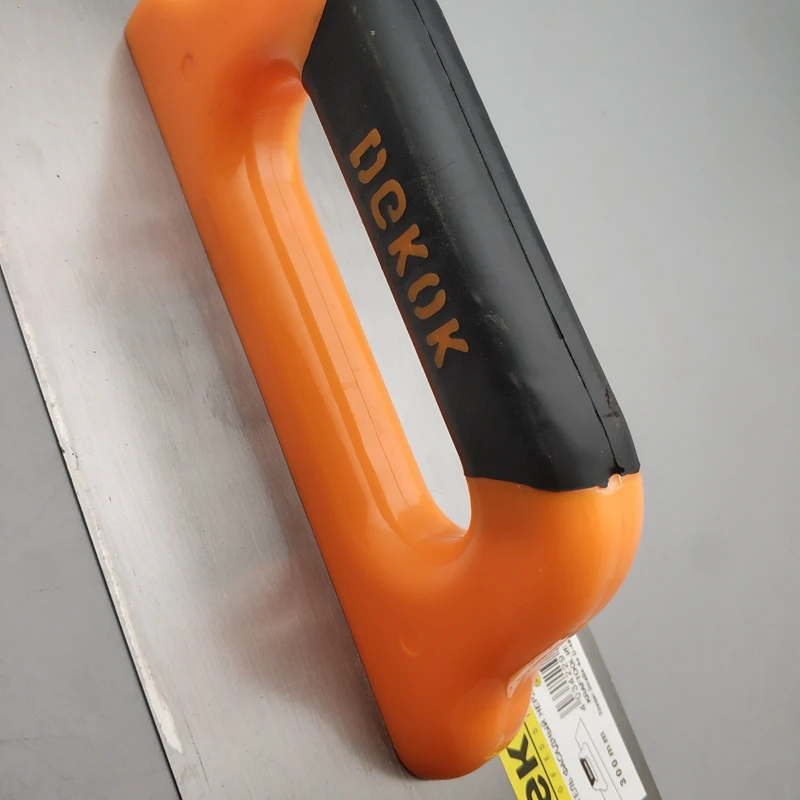 Plastering Trowel Single-handle 24.5/29.5/39.5/49.5cm Putty Scraper Gypsum Trowel Plaster Paint Feed Filling Construction Tools