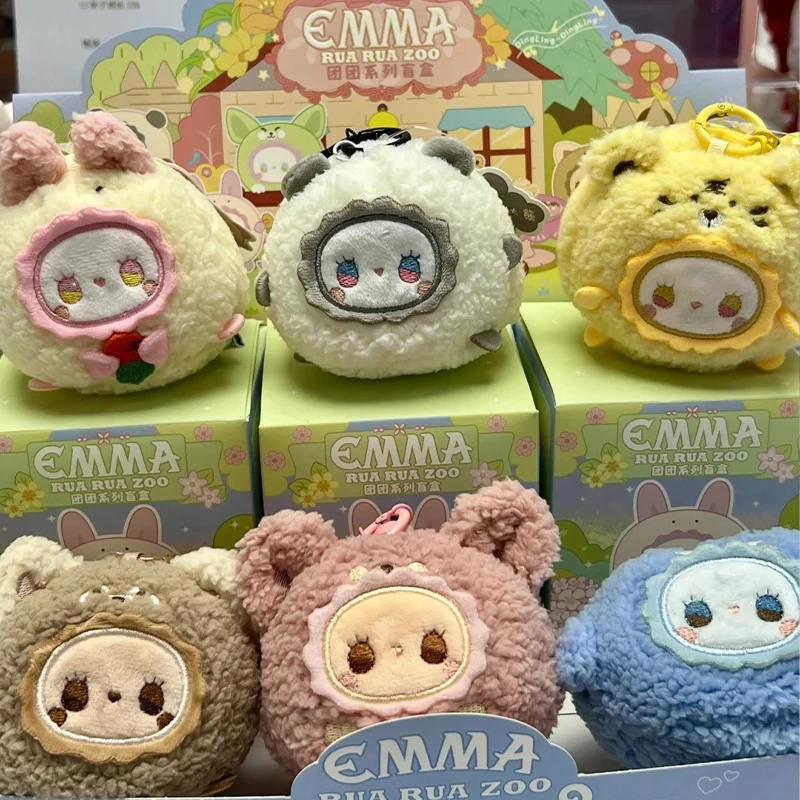 Emma Secret Realm Forest Blind Box Serie Rua Rua Zoo Plüschtier Kawaii Rucksack Anhänger Kreative Dekoration Mystery Box Lustiges Geschenk