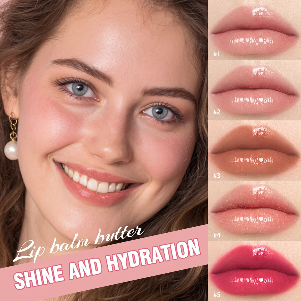 Bálsamo labial hidratante de verano, brillo de labios de espejo, vainilla, menta, café helado, olor a pastel, lápiz labial transparente, maquillaje de aceite labial