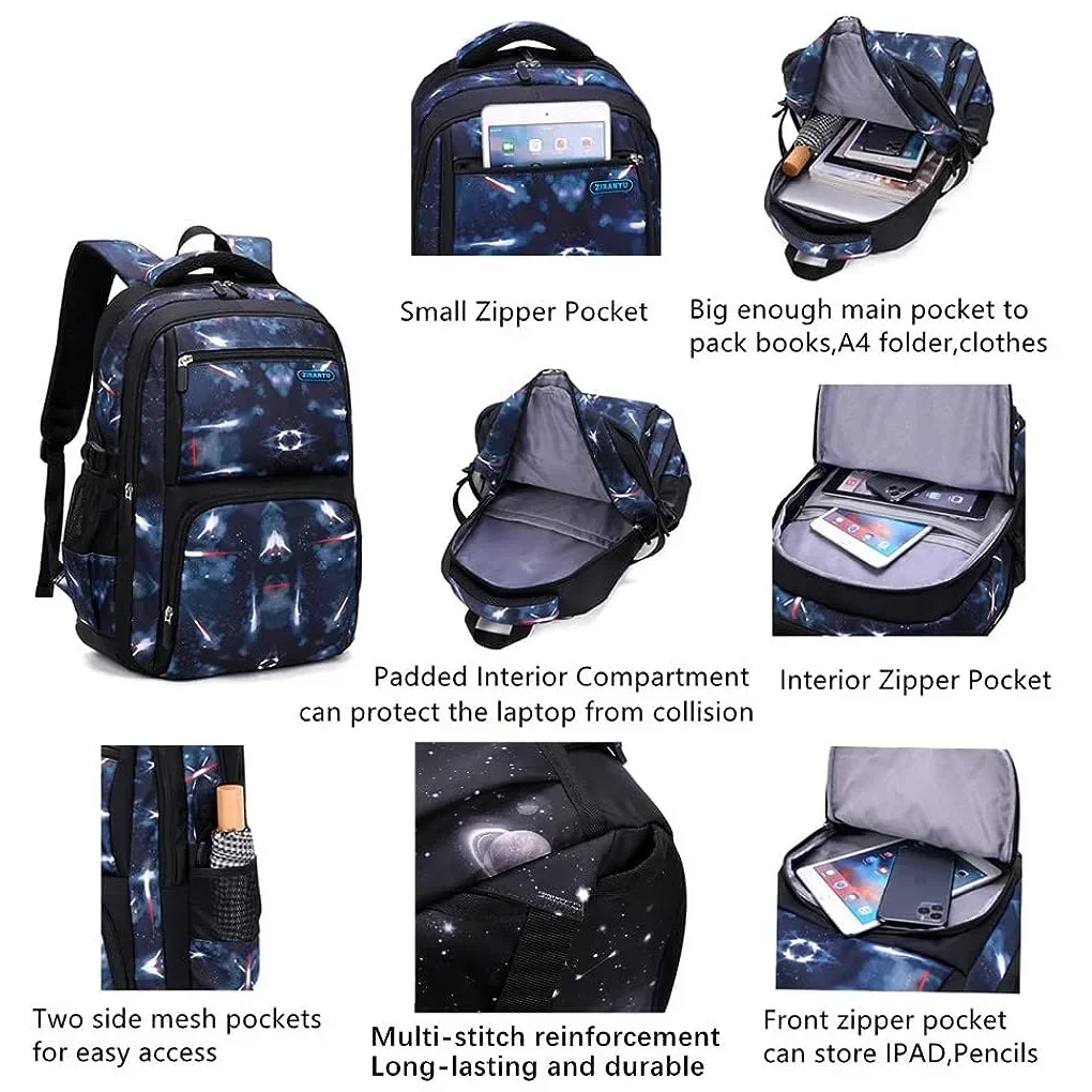 Mochila escolar com rodas para crianças, Mochila de rolamento para menino, Saco de rodas, Mochila de mão