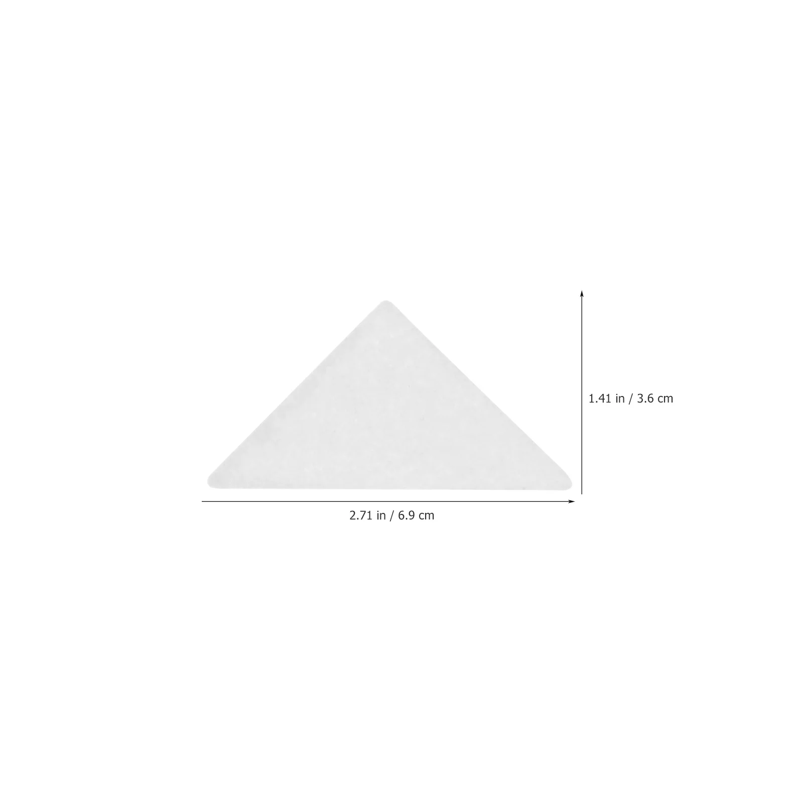 150 pièces col reste chemise col Inserts Triangle forme élégant soutien hommes robe chemises jetables