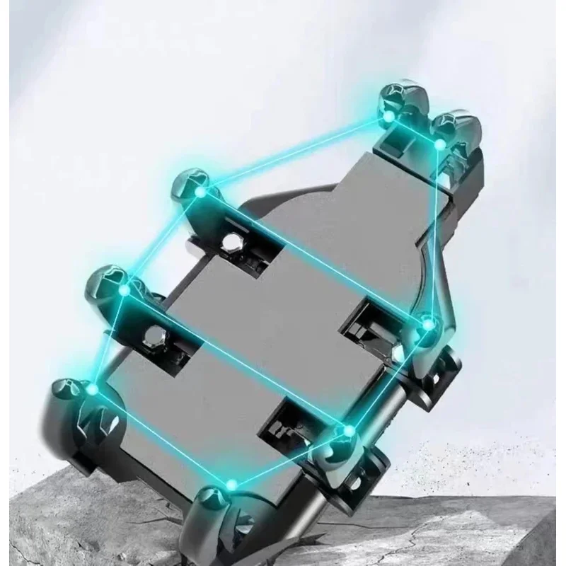 Universal Upgraded Eight Claws Mobile Phone Holder for Motorcycle Scooter ATV Bicycle E-bike Cell Phone Bracket