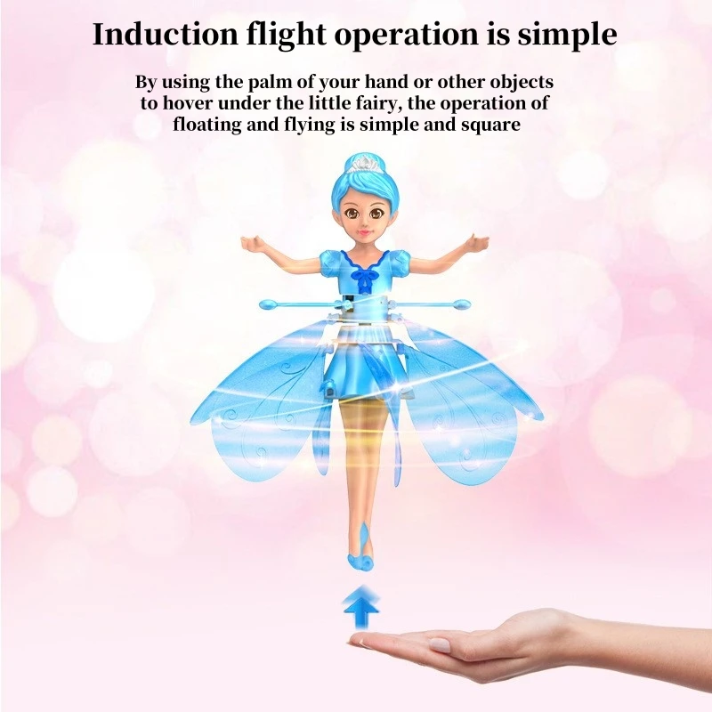 Sensing Little Flying Fairy Gesture Sensing ระงับ Fairy Flying Machine Street ขายของเล่นเด็กขายร้อน