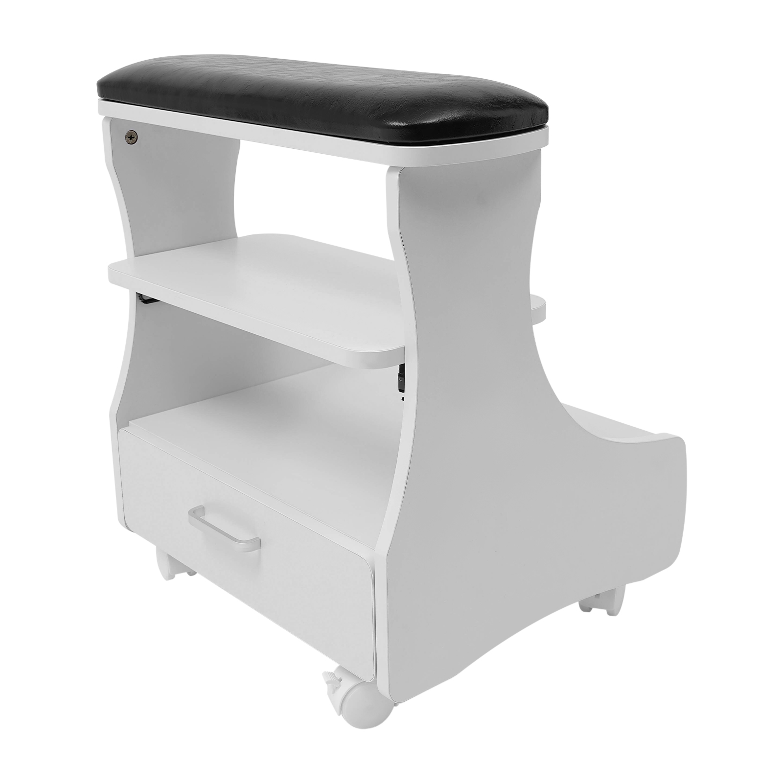 Tabouret de bain de pieds repose-pieds pédicure manucure meubles chariot bain de pieds avec roues pour Salons de beauté