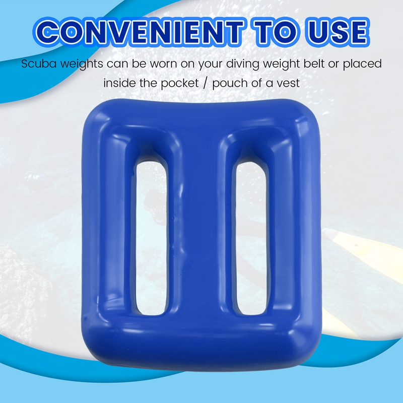 N15R-Dive Weights For Scuba Diving Weight Belt Coated Lead Diving Weights Coated Dive Weights, Dive Belt Weights 1500G