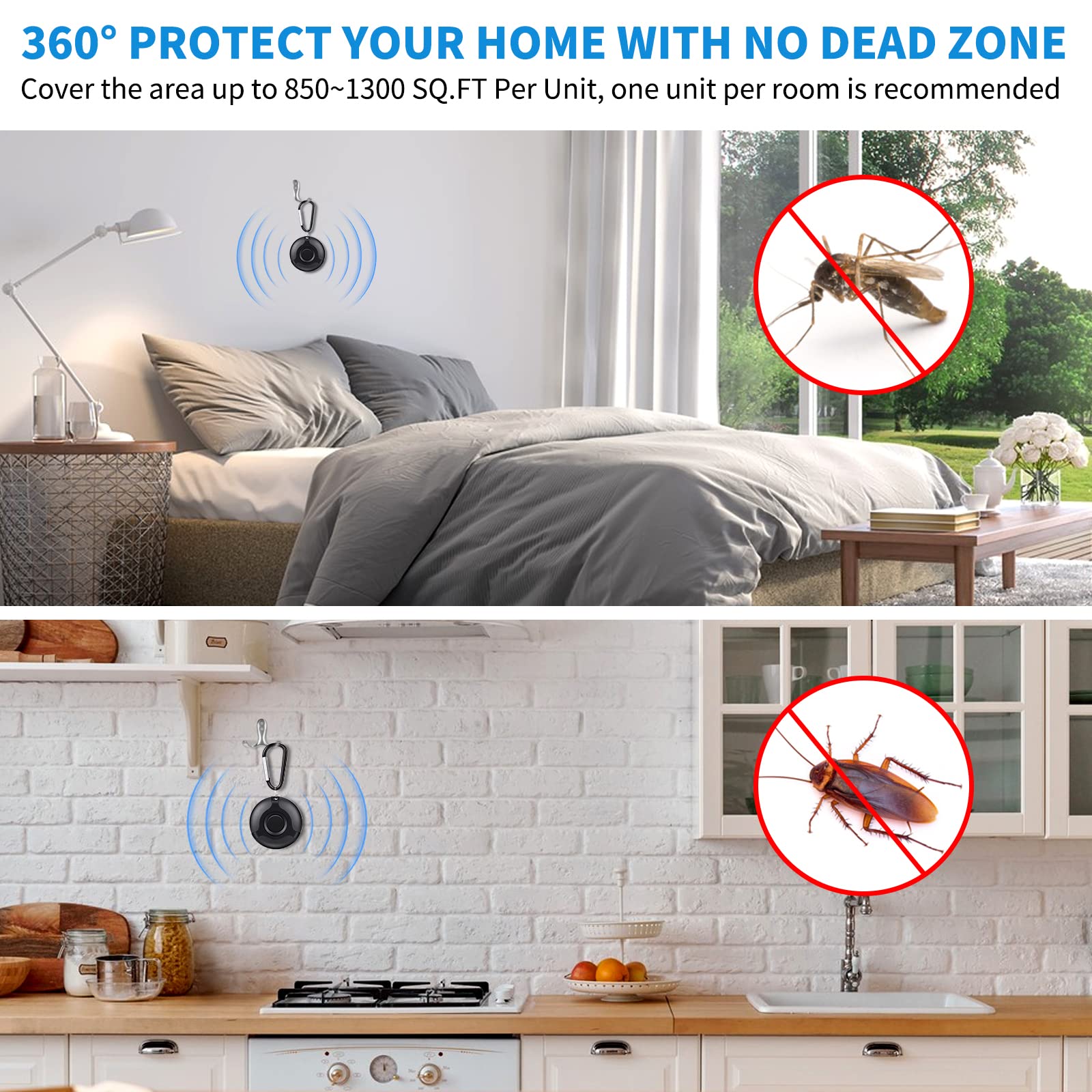 抗蚊よけ屋外超音波電子ゴキブリ制御 USB キラー害虫バグ昆虫クモハエラットマウス齧歯動物