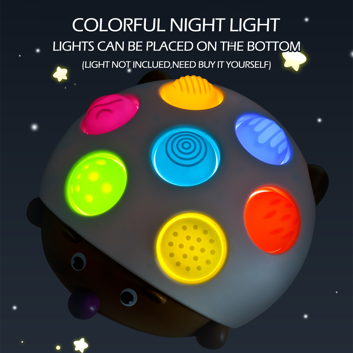 1 stks squeeze Push Pop Speelgoed Kids Vinger Druk siliconen Fidget zintuiglijke Speelgoed ForBaby Volwassenen Decompressie Speelgoed