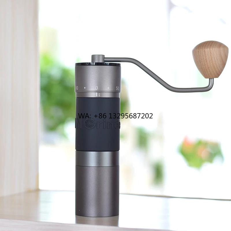 Kingrinder K6 Moedor de café manual 420 aço inoxidável 48 mm aço inoxidável 7 núcleo rebarba moinho de café portátil