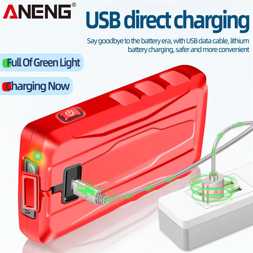 VA Reverse Display Non-contact Multimeter ANENG 682 AC/DC Current Voltage Capacitance Resistance USB Rechargeable NVC Induction