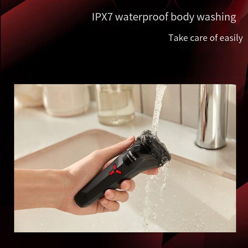 PHILIPS S1113 USB-interface Aanbevolen modieuze draagbare waterwas voor het hele lichaam Nieuwe 1-serie upgrade elektrisch scheerapparaat