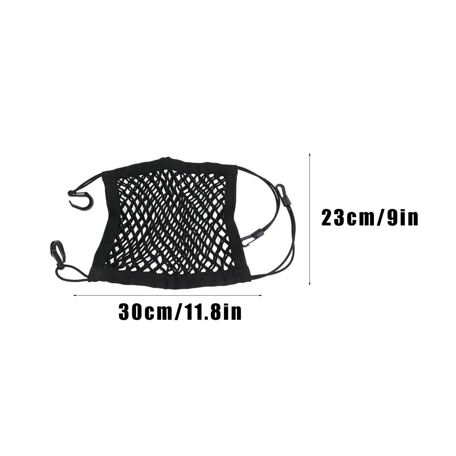Motorcycle Helmet Storage Trunk Bag Cargo Bike Scooter Luggage Net Helmet Mesh Fuel Tank Storage Rubber Band Sorting Net