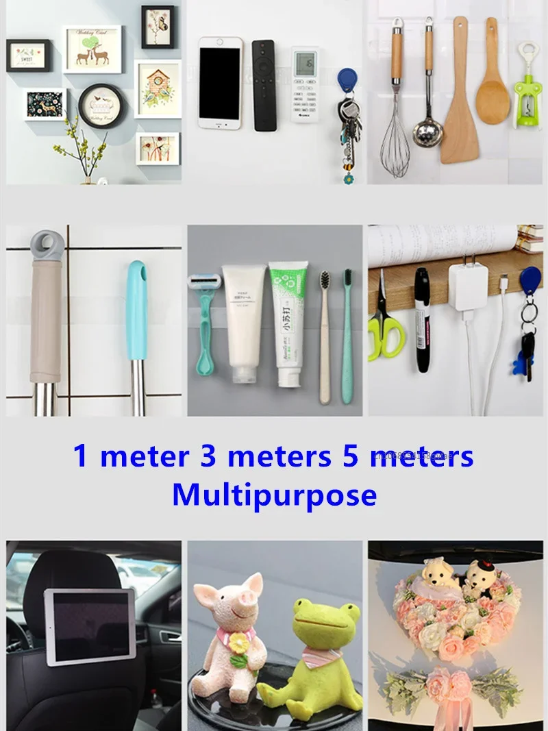 Nano 2 Mặt Miếng Dán Có Thể Tái Sử Dụng Traceless Nano Trong Suốt Tự Dính Miếng Dán Có Thể Giặt Chống Thấm 2 Mặt Băng