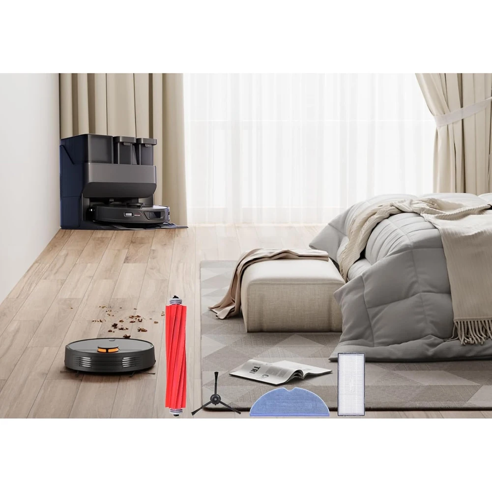 For Roborock S7 S7+ S7 MaxV S7 MaxV Plus T7S T7 Plus T7S Plus Robot Vacuum Cleaner Main Side Brush Hepa Filter Mop Cloth