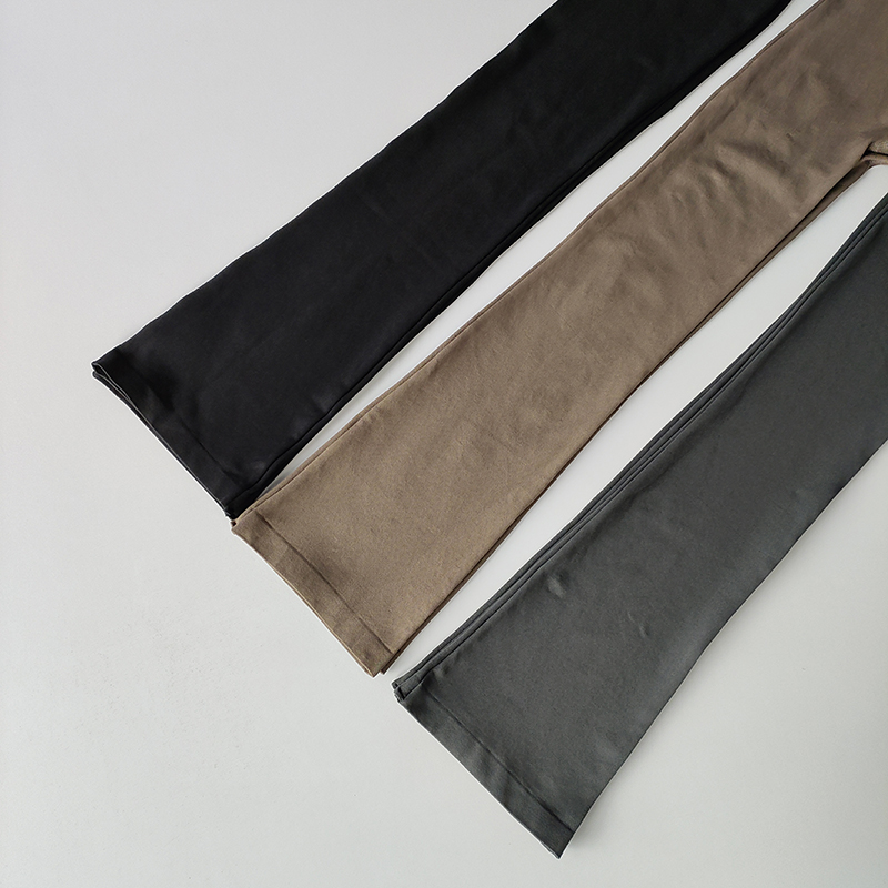 Compresión de cintura alta sin líneas incorrectas, Micro acampanado, ropa para Yoga al aire libre, pantalones elásticos sin costuras para Fitness, mallas de elevación