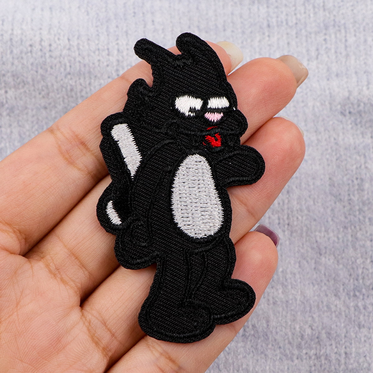 แผ่นน่ารักแพทช์บนเสื้อผ้าการ์ตูนแพทช์ปักสร้างสรรค์เย็บป้ายเหล็กบนแพทช์ DIY เสื้อผ้าอุปกรณ์เสริม