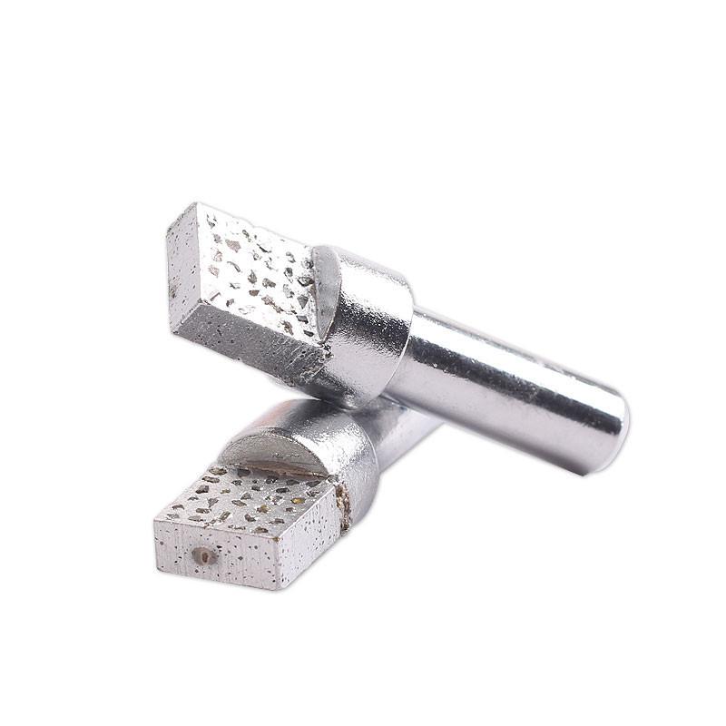 Bolígrafo de tocador de diamante, cortadores de cabeza cuadrada para moler, rueda de disco, vestidor para trabajar la madera, herramientas de amoladora de Banco de piedra