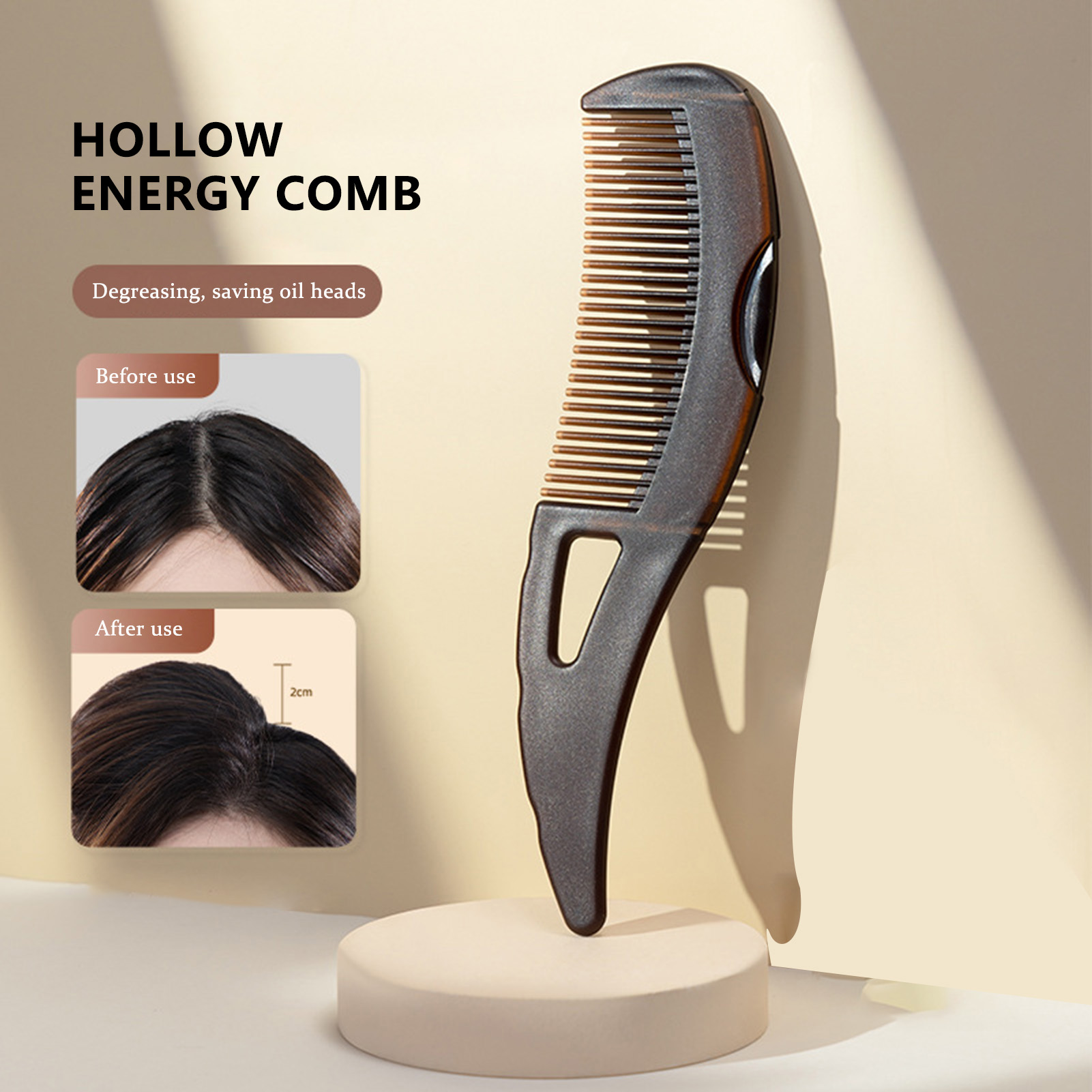 Rimozione della forfora Pettini per capelli del cuoio capelluto Pettine per capelli Spazzole per massaggio antistatiche autopulenti Strumenti per lo styling del parrucchiere