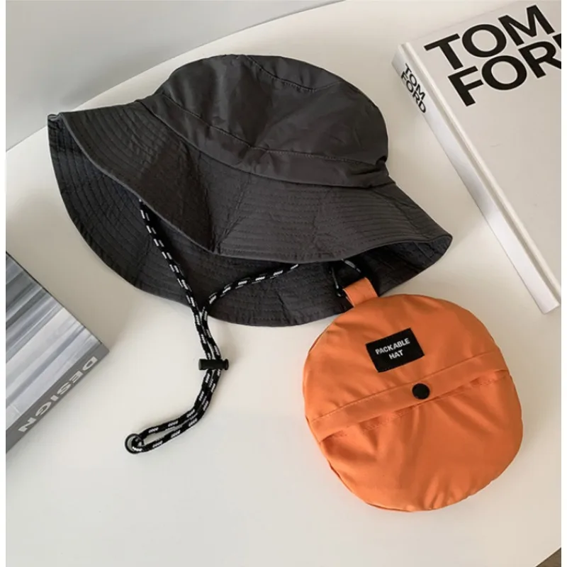 Universal Foldable Quick-Drying Fisherman Hat Summer Thin Hiking Mountaineering Hat Fashionable Trendy Sun Protection Cap