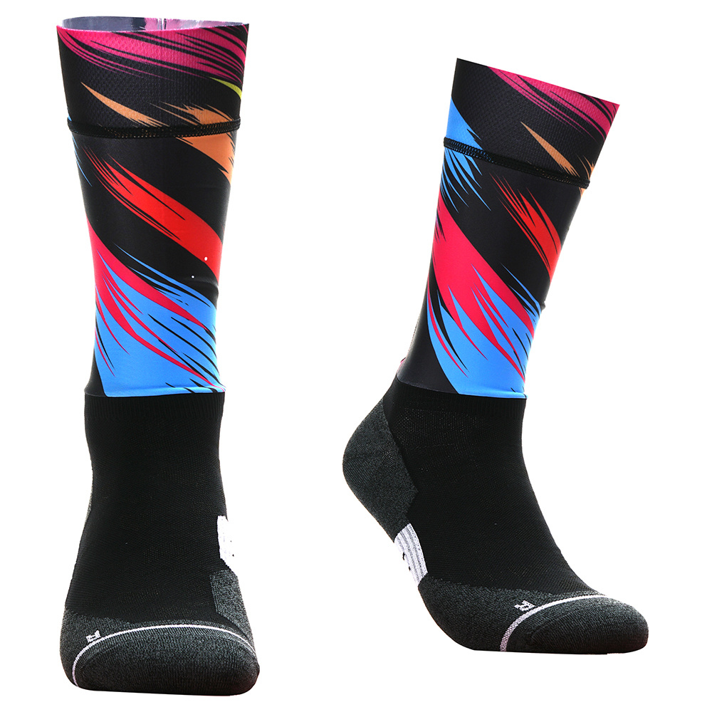 2025 calcetines deportivos calcetines de ciclismo hombres mujeres calcetines de bicicleta calcetines de baloncesto calcetines de carreras moda urbana patinaje sobre ruedas calcetines de Hip-hop