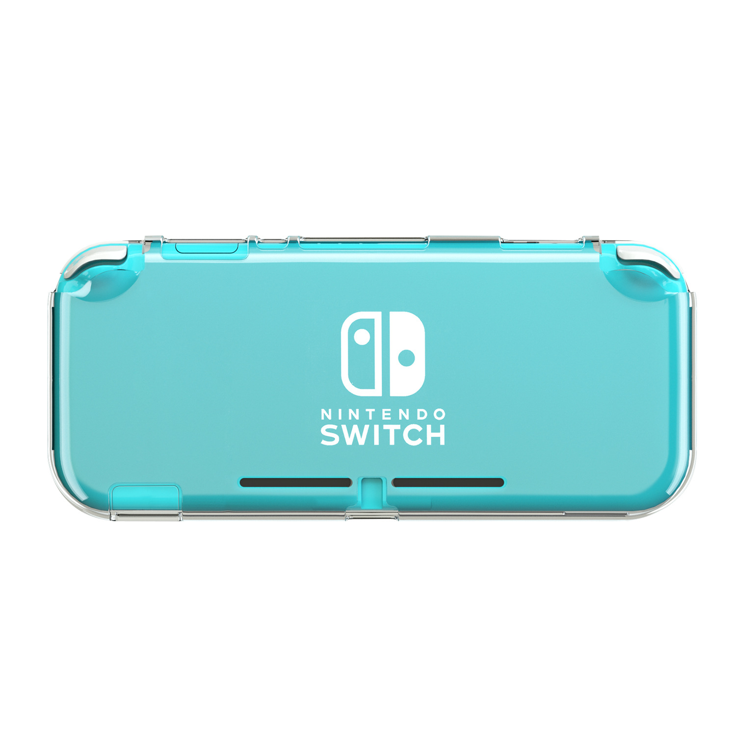 Capa transparente para switch lite, capa protetora para console de jogos nintendo switch lite