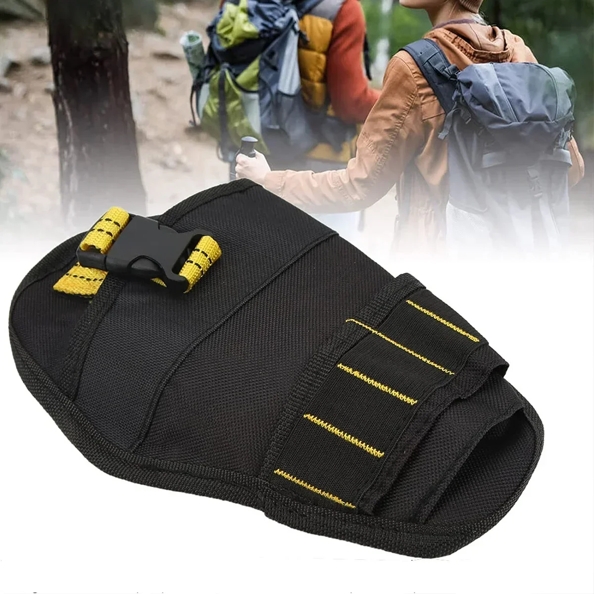 Power Tool Holster Cordless Drill Holster/Single Hook with Metal Clip for Easy Attachment Store and Organize Tool Kits