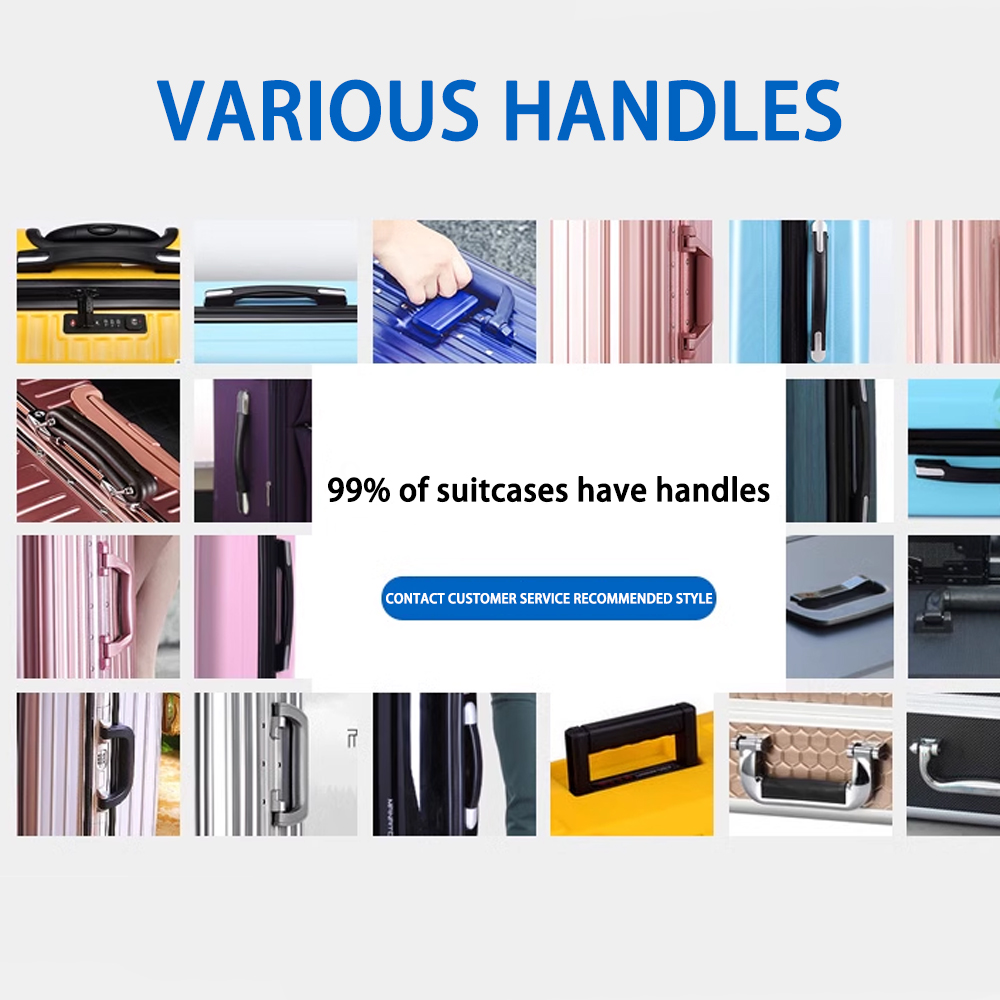 Cubierta de carrito con asa, funda con contraseña, bolsa de equipaje, bolsa de viaje, mango suave de nailon, accesorios de equipaje de repuesto, mango suave de reparación