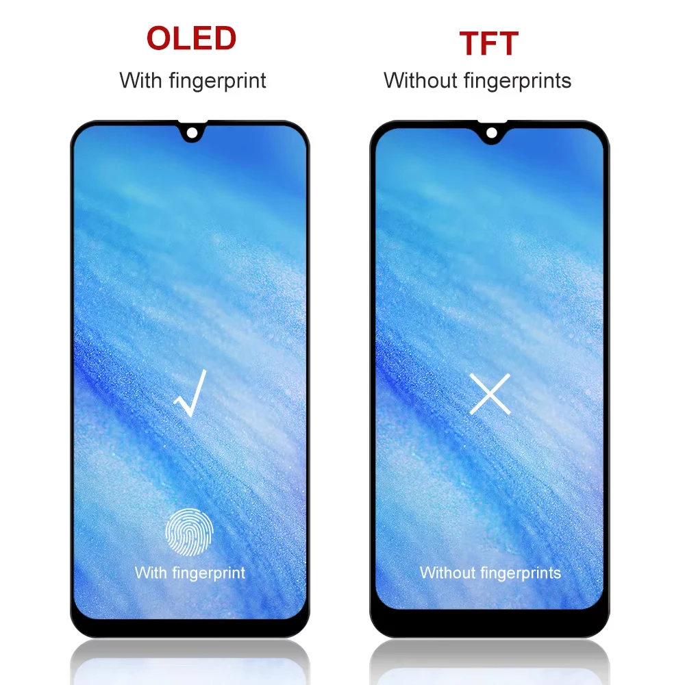 100% probado para Samsung A50 SM-A505FN/DS A505F/DS A505 pantalla LCD Digitalizador de pantalla táctil con marco para Samsung A50 lcd