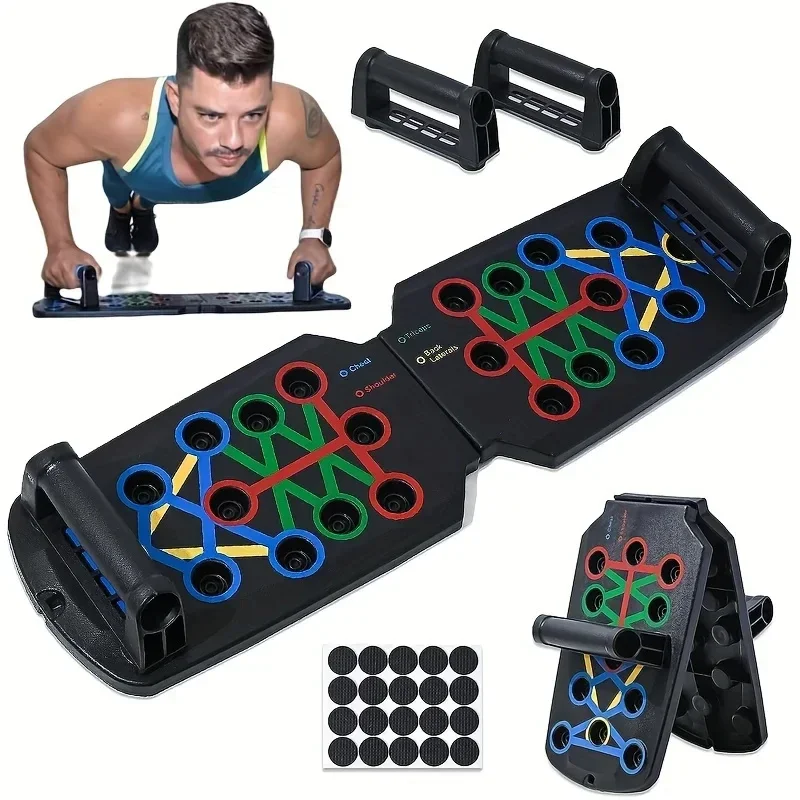 Push Up Board Attrezzatura da palestra Barra per esercizi a casa Tavola sportiva Fitness Allenamento addominale per addominali Push-up Supporti Attrezzatura per il torace