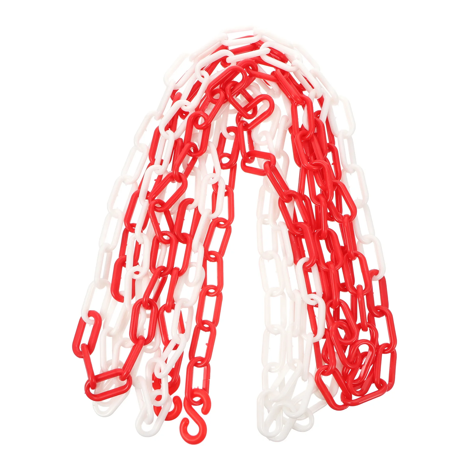 5M Plastic Safety Chain Colored Barrier Chain Belts Caution Security Chain Crowd Control Chain Safety Chain for Crowd Control