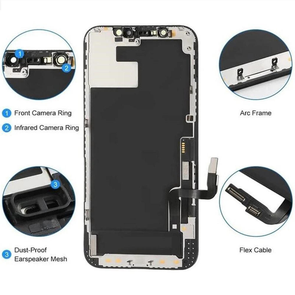 LCD Display For iPhone X Touch Digitizer Assembly Screen Replacement For iPhone XR XS 11 INCELL FHD