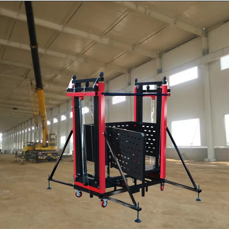 Foldable Electric Scaffolding Lift Platform Mobile Lifter Scaffolding Electric Lifting Scaffolding