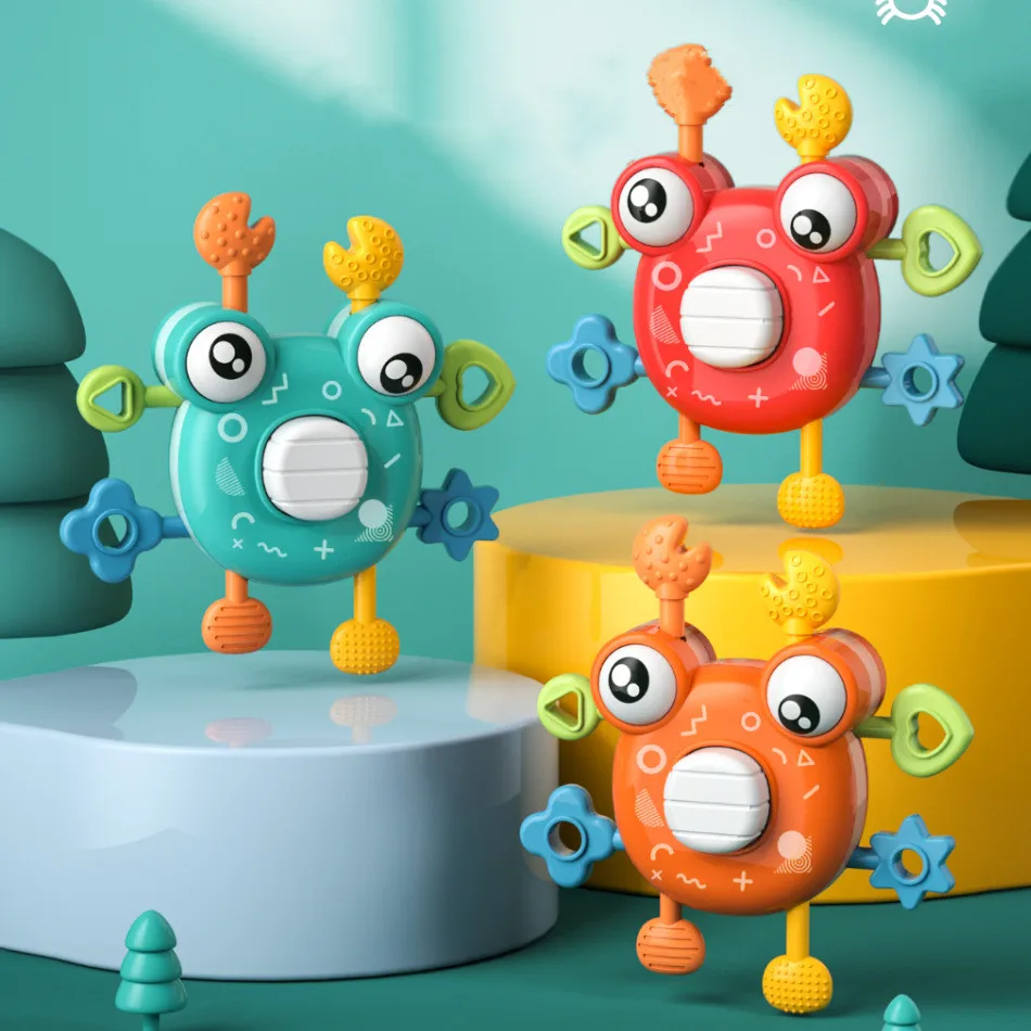 Nuevo divertido juego de ejercicio para dedos de bebé, sonajeros para bebé recién nacido, móviles, campana colgante, juguetes de educación temprana de 0 a 24 meses, regalos para niños