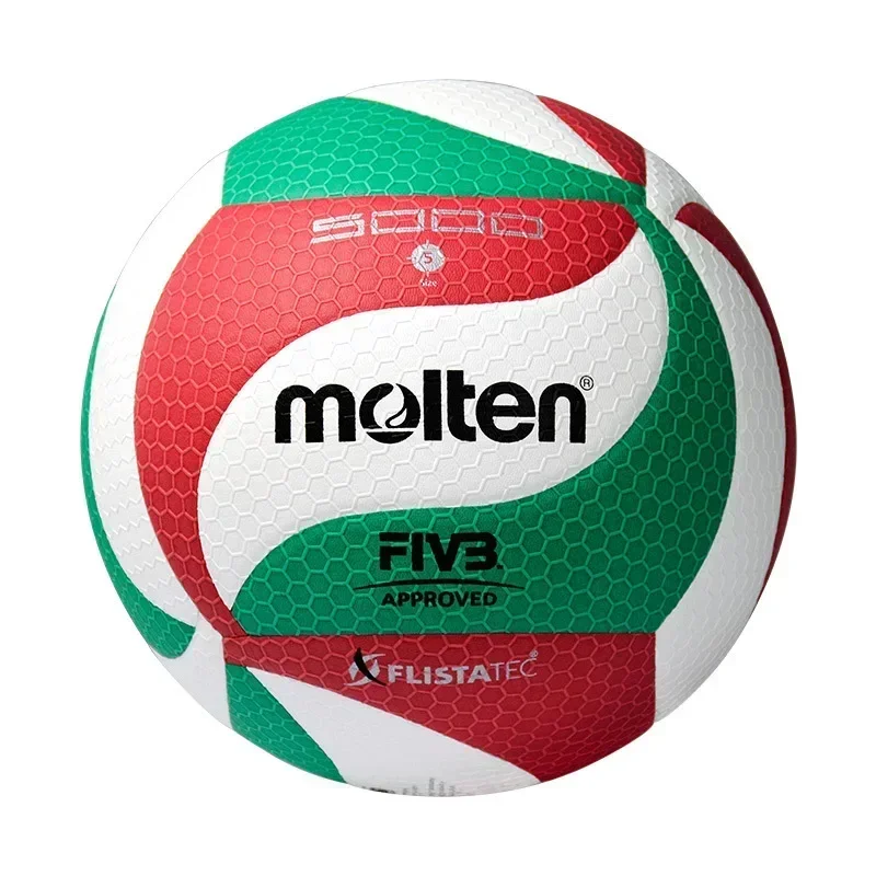 Voleibol interno ao ar livre no.5 pu vôlei estudante adulto juventude treinamento de competição fusão original v5m5000 voleibol