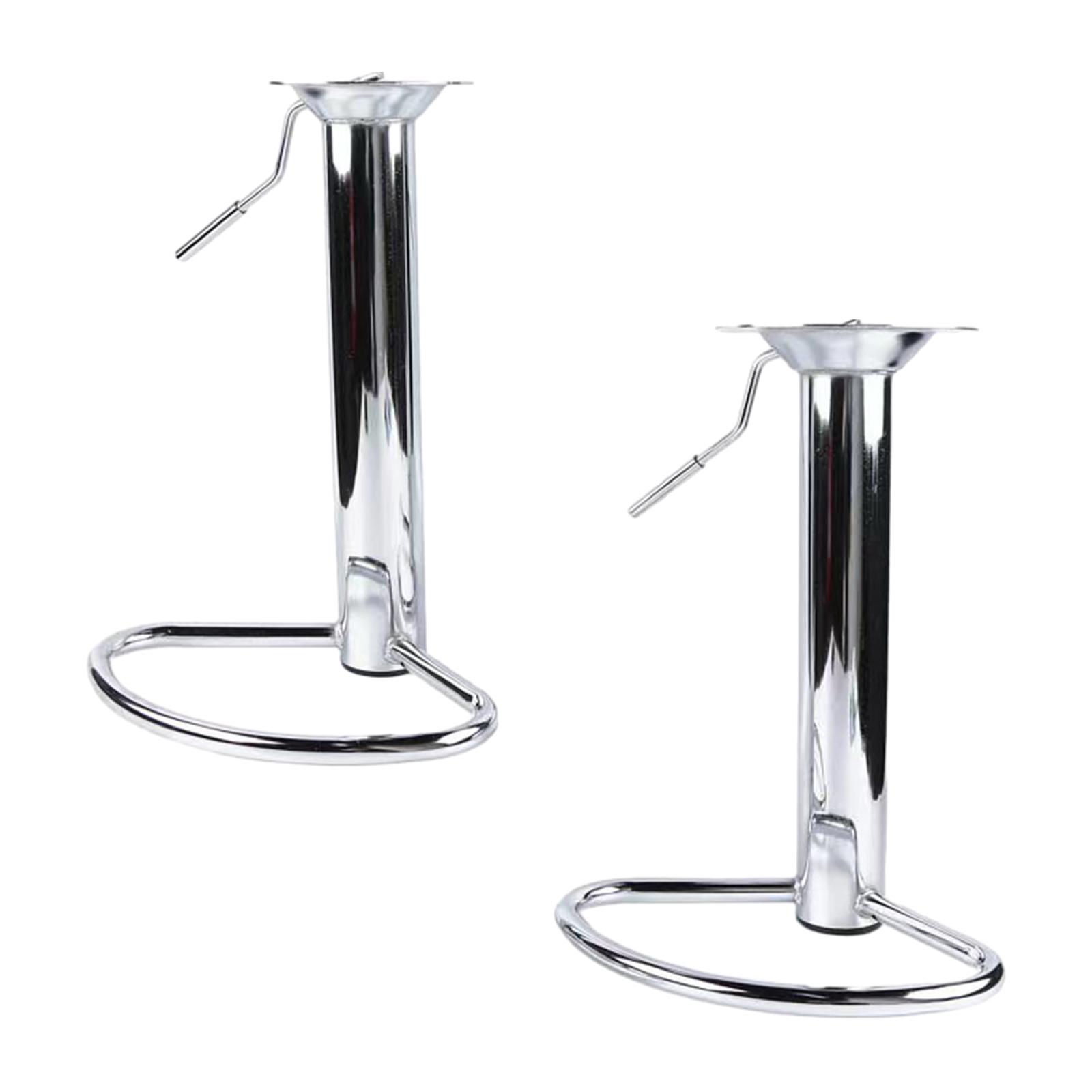 Acessórios para banqueta de bar, altura de balcão, peças de reparo, fácil instalação, peças sobressalentes duráveis, universal com apoio para os pés