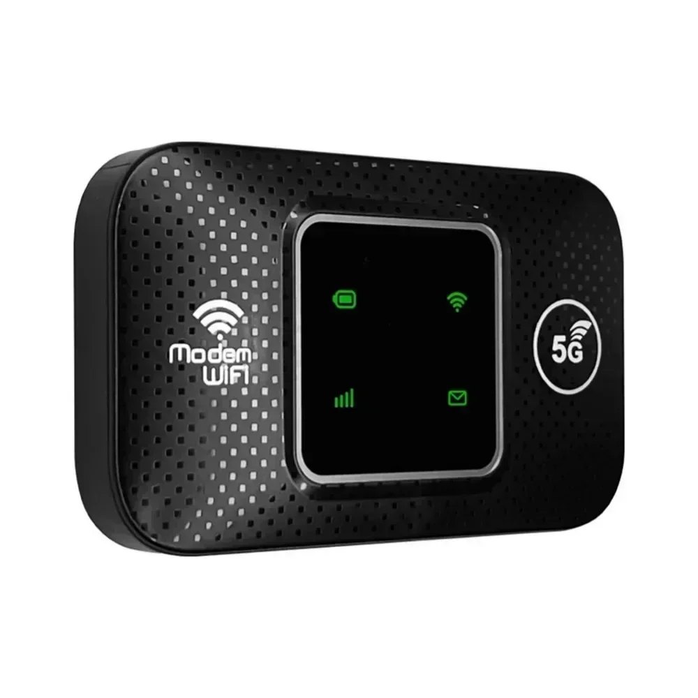 Router Hotspot Mobilny 4G 5G WiFi 6 Obsługuje 10 Użytkowników z Gniazdem Kart SIM Bezprzewodowy Router Przenośny Hotspot WiFi do Domu i Podróży