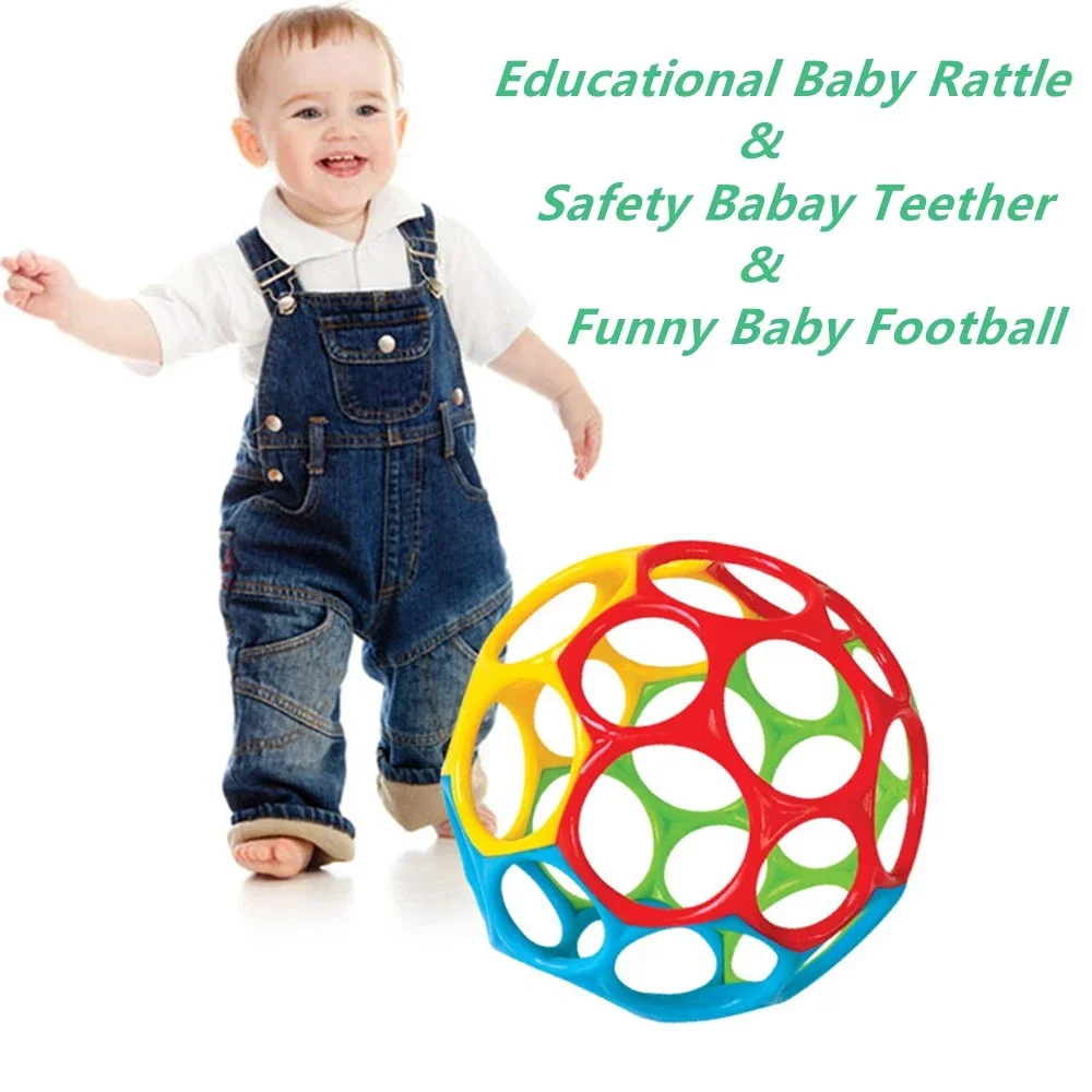 Baby Rattles Soft Ball Toy Newborn Teethers Grasping Exercise Game Hand Bell Develope Intelligence Educational Toys for Children