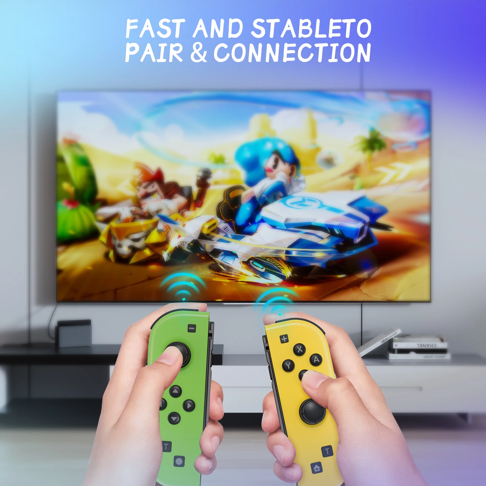 Gameped para Nintendo Switch/Ios/Android/Pc controlador de videojuegos inalámbrico Trubo Control consola Joystick con Bluetooth