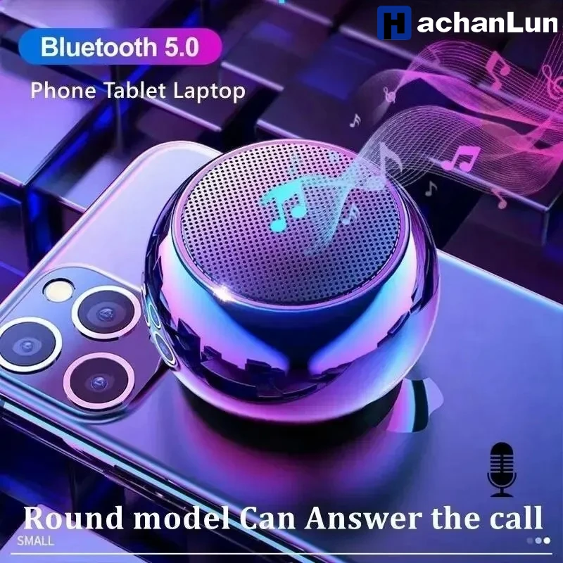 Bluetooth draadloze luidspreker Draagbare kleine stalen pistool Metalen zware stereo surround subwoofer Outdoor Mini Bluetooth kleine luidspreker