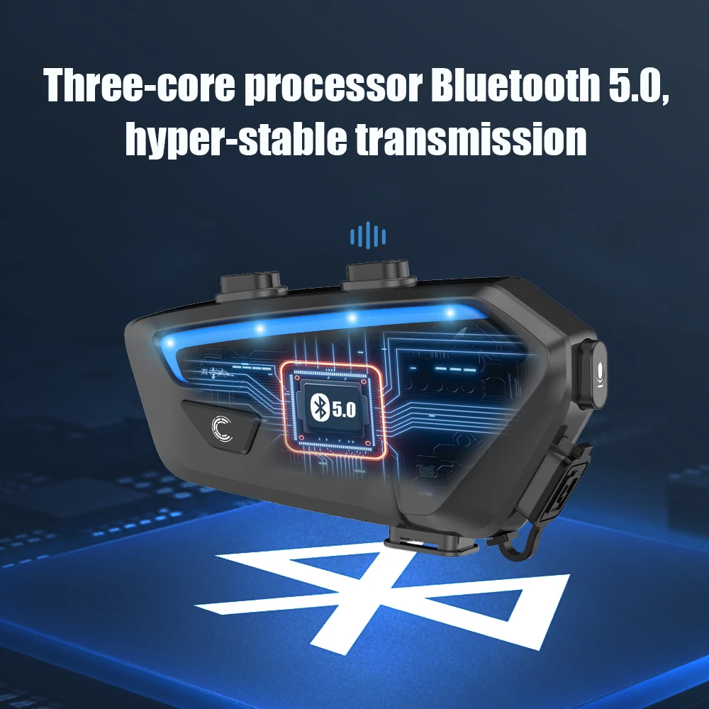 Freedconn-オートバイ用のBluetoothヘッドセットfx,ヘルメット用の通信デバイス,10人のモーターサイクリストのグループ用のハンズフリーキット,その他のブランド