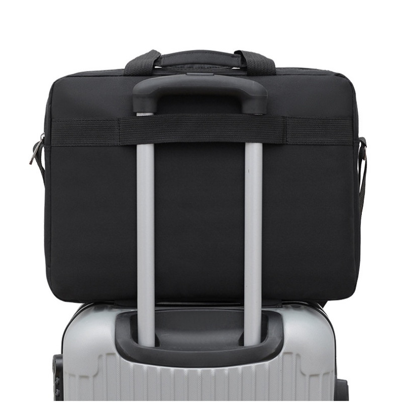 Oxford Fabric Single Shoulder Computer Bag Business Trips Crossbody IPad Power Bank Storage Handbag Briefcase Pouch