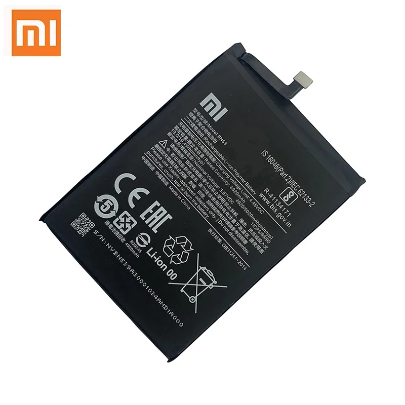 100% オリジナルシャオ mi BN53 BN54 BN55 電話のバッテリーシャオ mi Redmi 注 9 10 プロ 9S 10X 4 グラム 5 グラム交換電池 Bateria