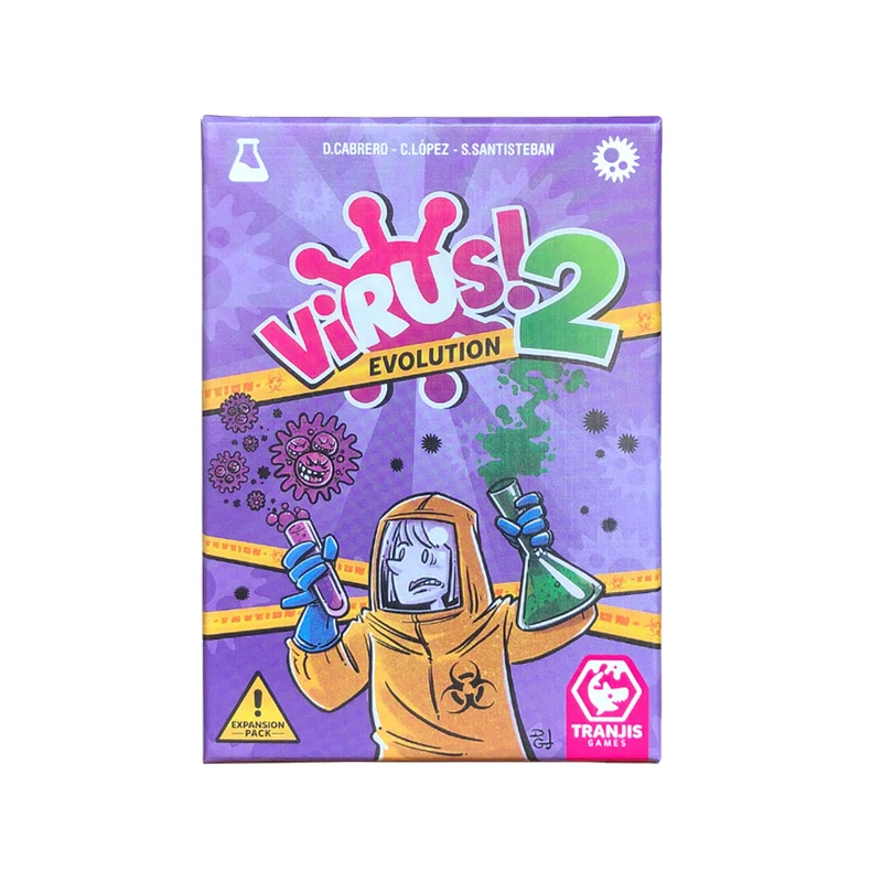VIRUS VIRUS2 การ์ดเกม Playcard ผู้ปกครองเด็ก Interactive ของเล่น Family Gathering เกม